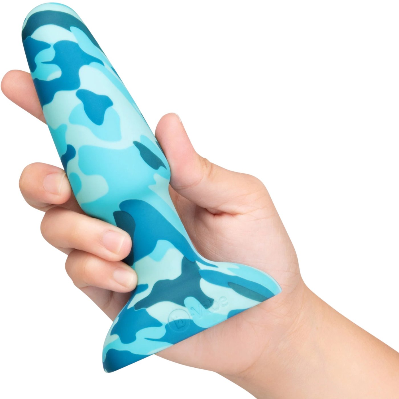 b-Vibe Camo Rimming Plug 2 Rechargeable Vibrating Butt Plug Large