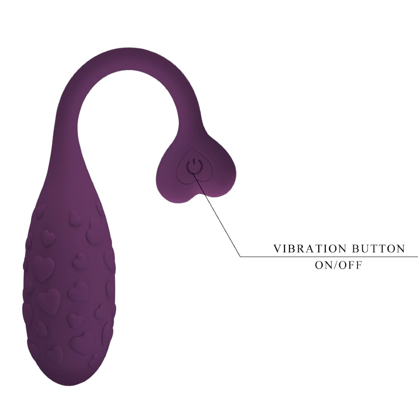 Pretty Love Fisherman App Controlled Rechargeable Vibrating Egg