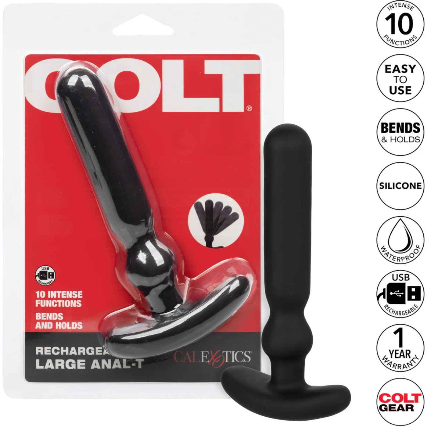 Colt Rechargeable Large Anal-T Anal Vibrator