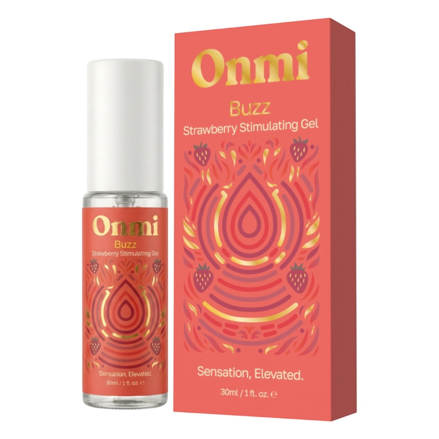 Onmi Buzz Strawberry Arousal Gel with Buzzing Sensation 30ml