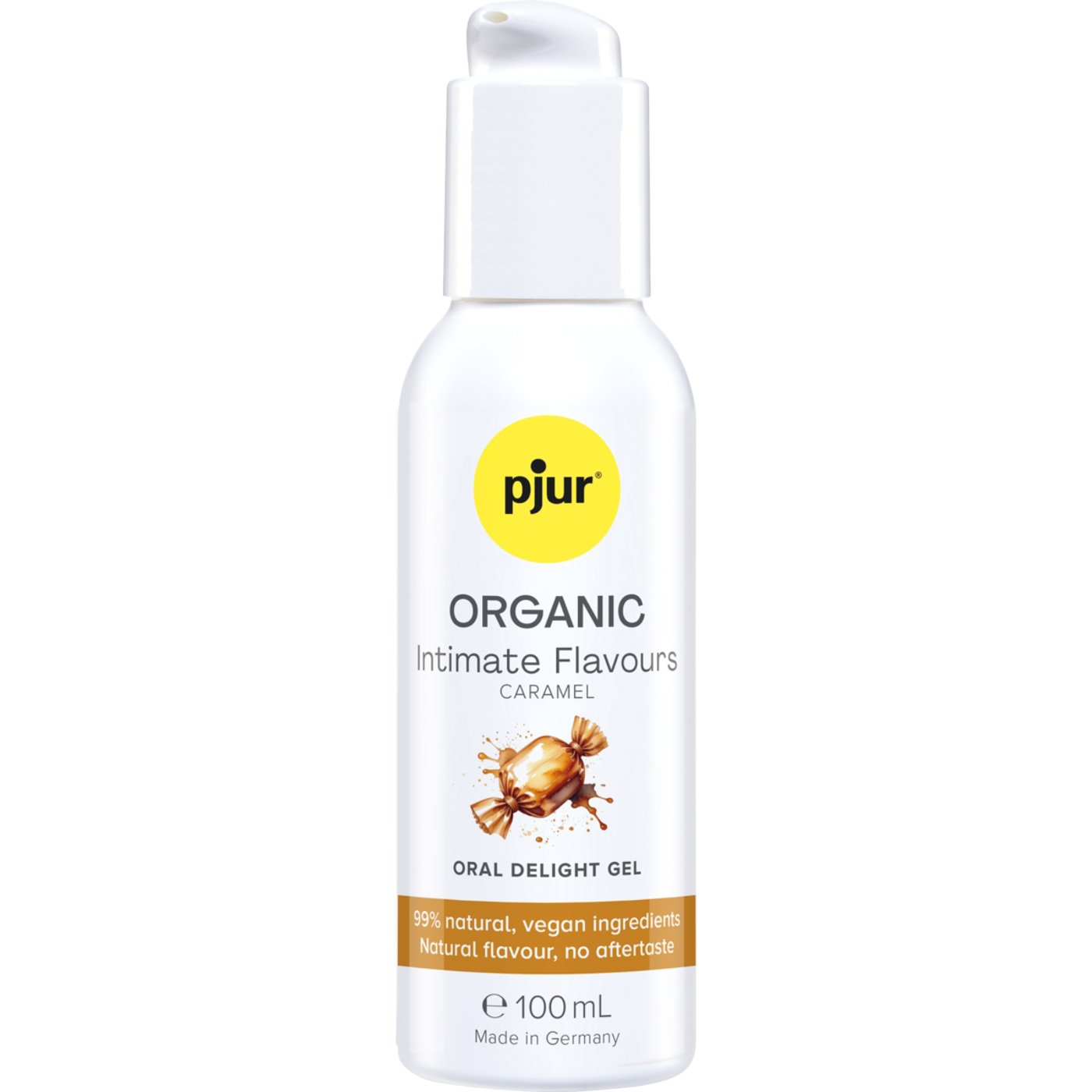 pjur ORGANIC Intimate Flavours Caramel Oral Delight Gel 100ml