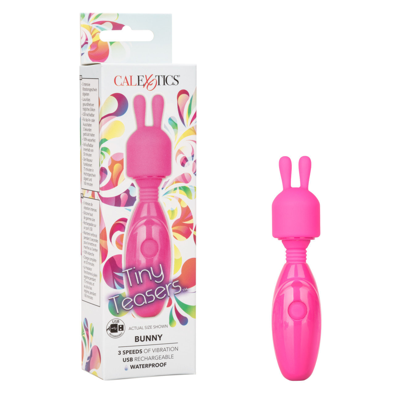 CalExotics Tiny Teasers Bunny Mini Wand Massager