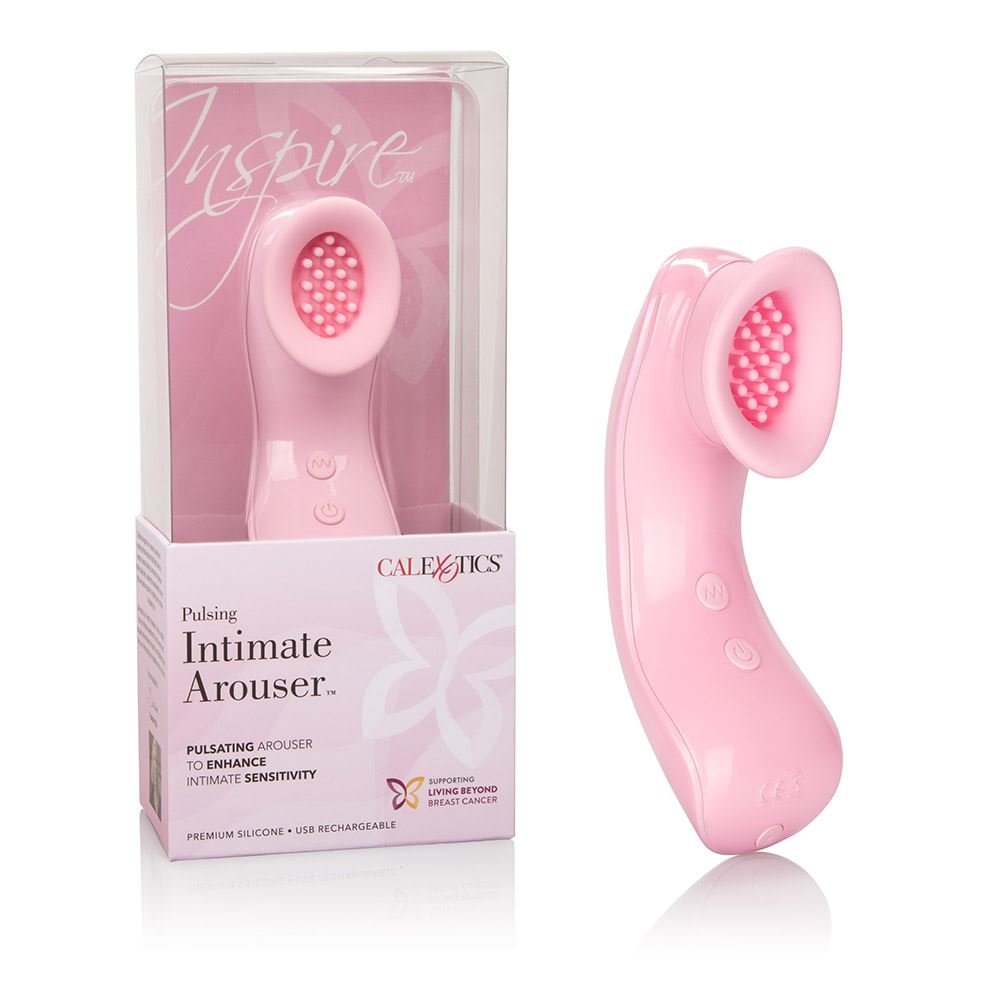 CalExotics Inspire Pulsing Intimate Arouser Pink