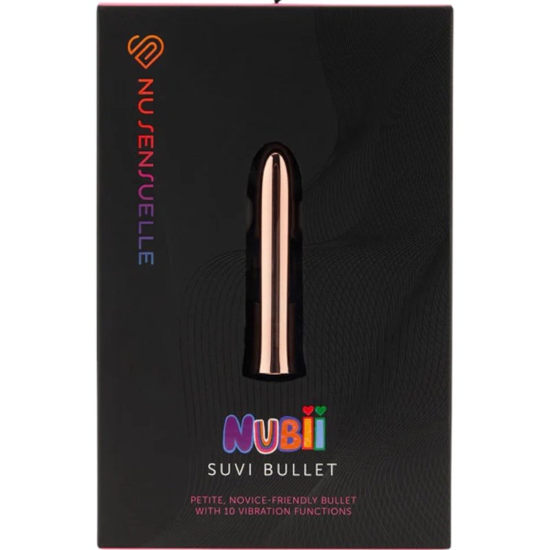 Nu Sensuelle Nubii Suvi Rechargeable Bullet Vibrator Rose Gold
