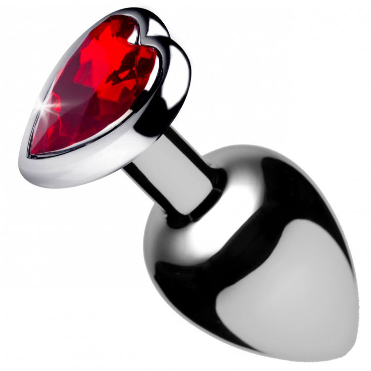 Booty Sparks Red Heart Medium Anal Plug – XR Brands