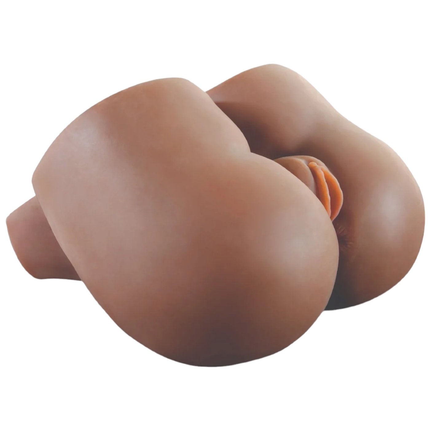Pipedream Fuck Me Silly Realistic Vagina and Ass Masturbator Brown