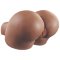 Pipedream Fuck Me Silly Realistic Vagina and Ass Masturbator Brown