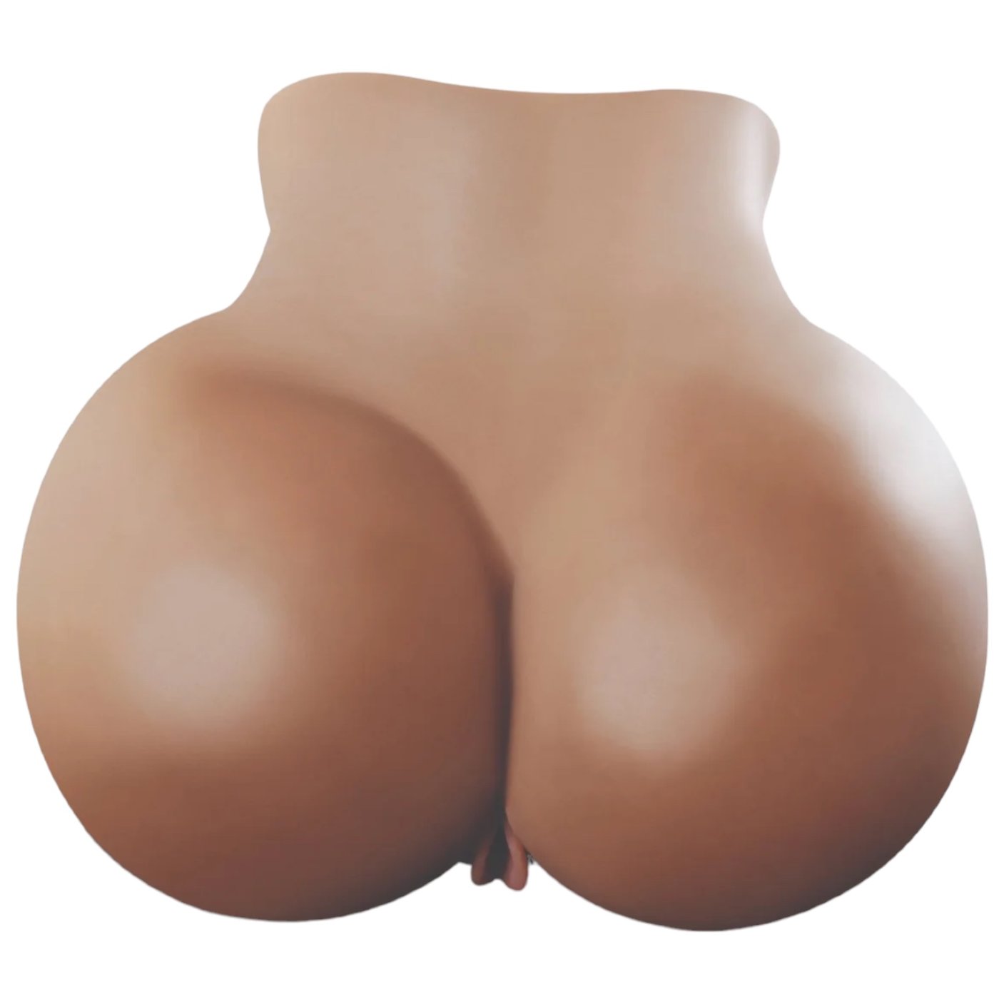Pipedream Fuck Me Silly Realistic Vagina and Ass Masturbator Brown