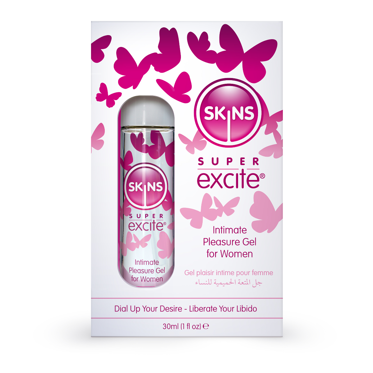 Skins Super Excite Clitoral Stimulation Gel 30ml