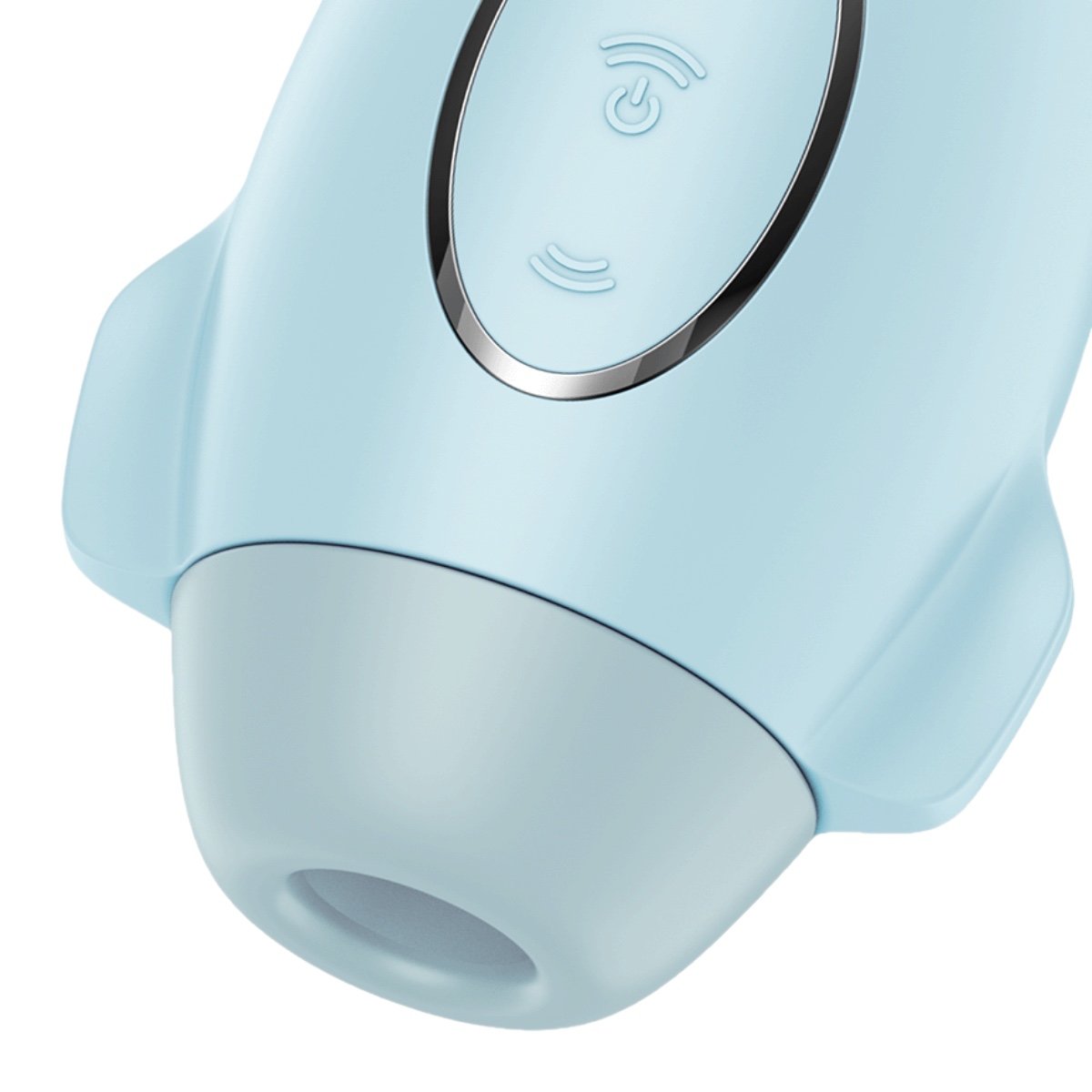 Satisfyer Mission Control Double Air Pulse Clitoral Vibrator Blue