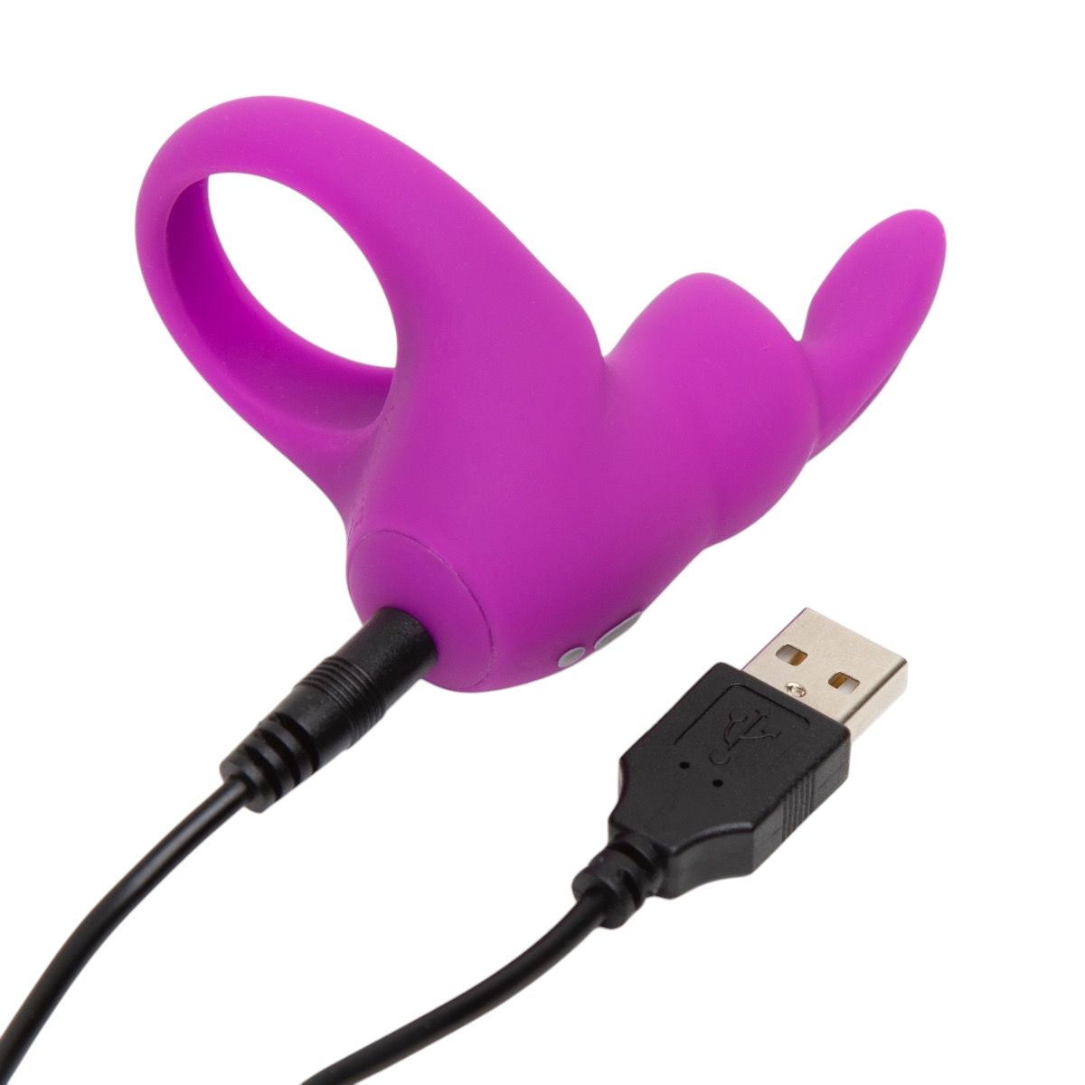 Happy Rabbit Rechargeable Rabbit Cock Ring Purple