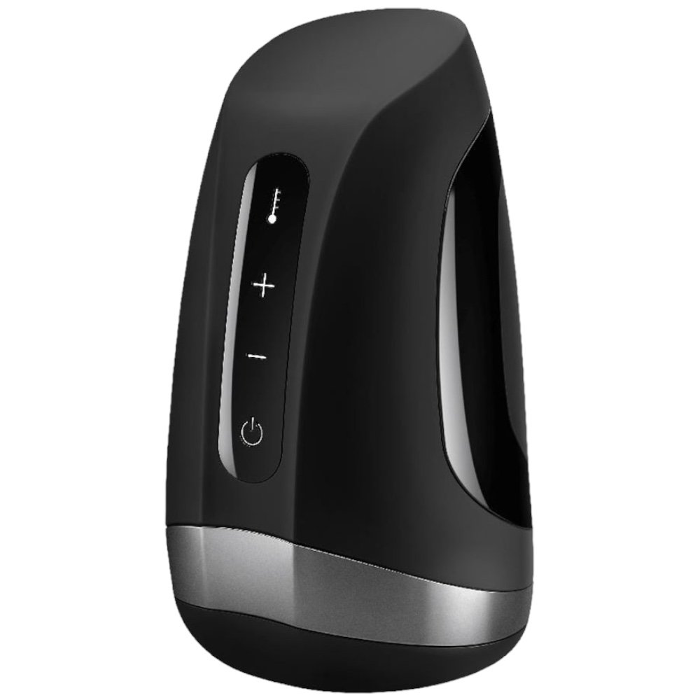 Satisfyer Men Heat Vibration Rechargeable Male Masturbator