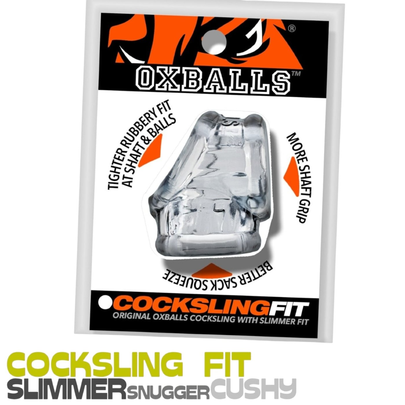 Oxballs COCKSLING FIT Tight Cock and Ball Ring
