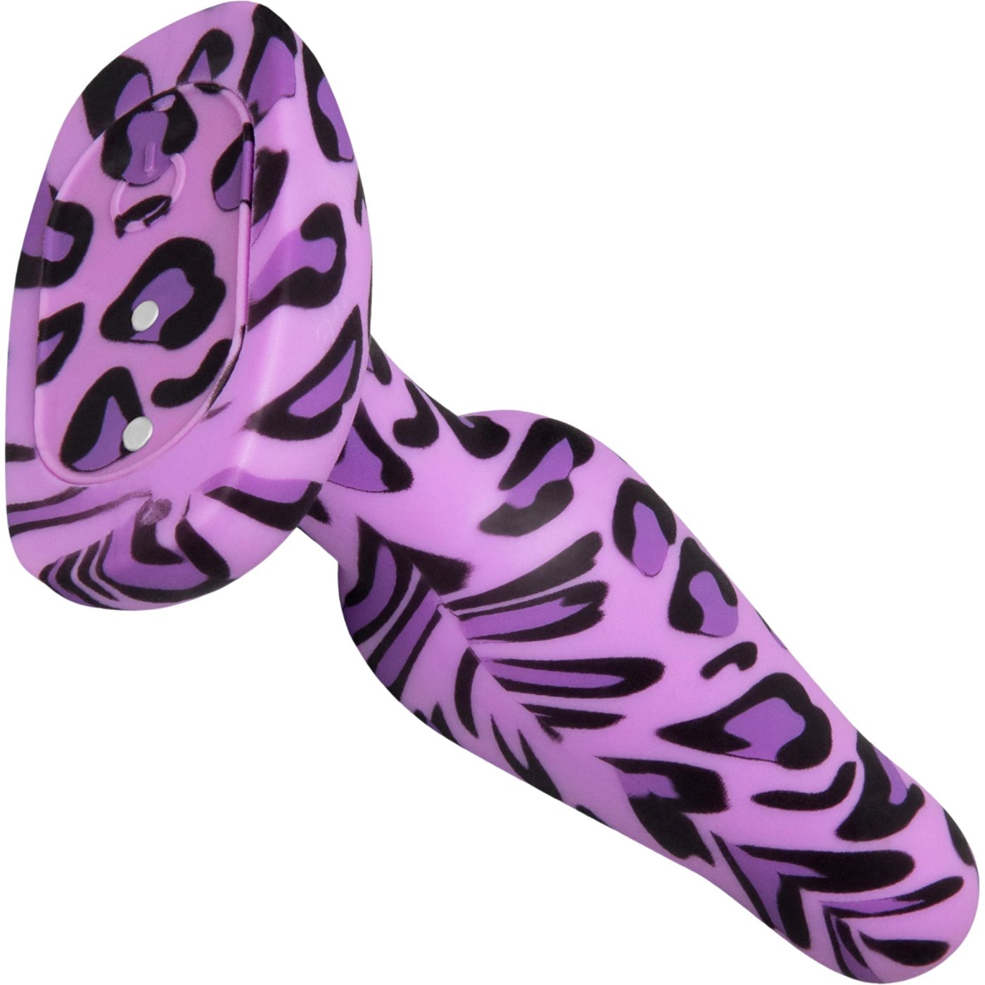 b-Vibe Leopard Novice Special Edition Rechargeable Vibrating Butt Plug Small