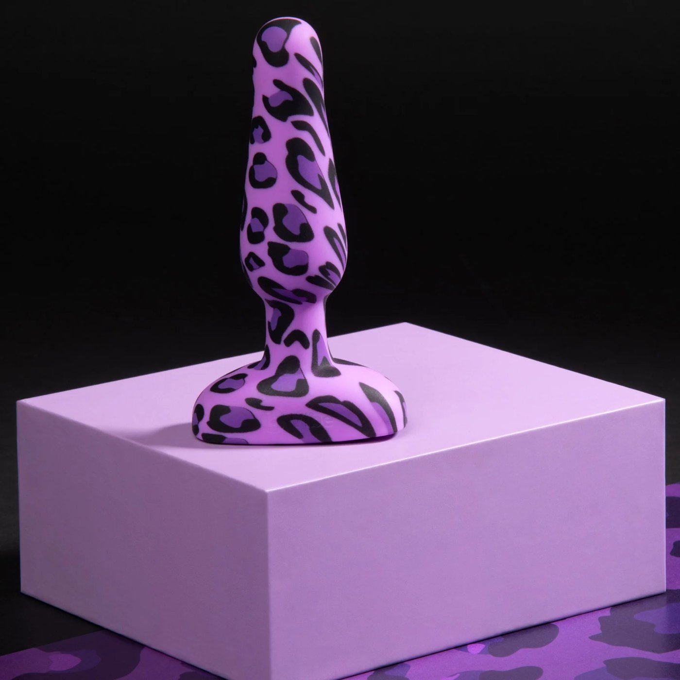 b-Vibe Leopard Novice Special Edition Rechargeable Vibrating Butt Plug Small