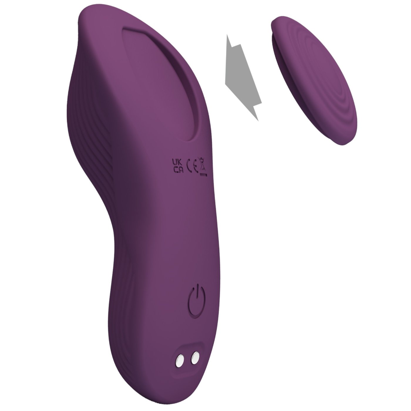 Pretty Love Mane Magnetic App-Controlled Rechargeable Panty Vibrator