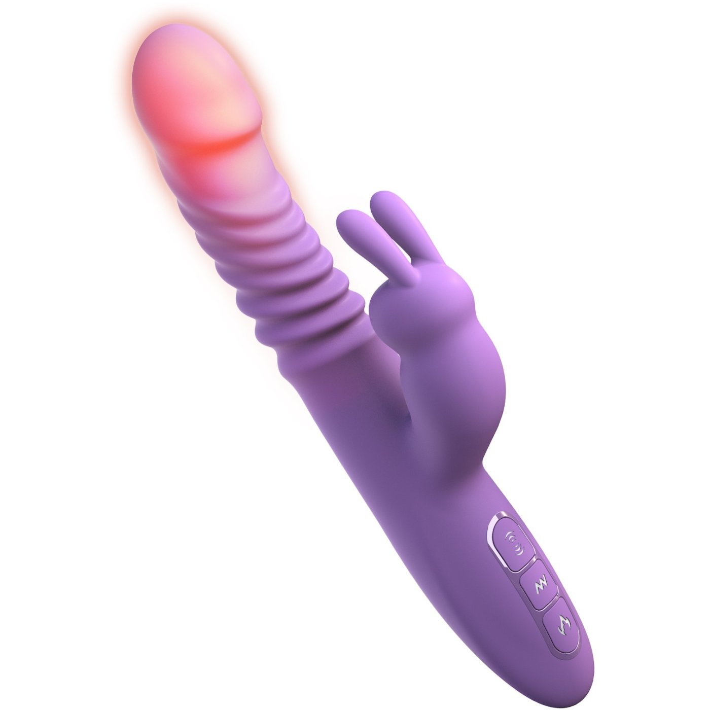 Fantasy for Her Thrusting Silicone Rabbit Heated G-Spot Vibrator
