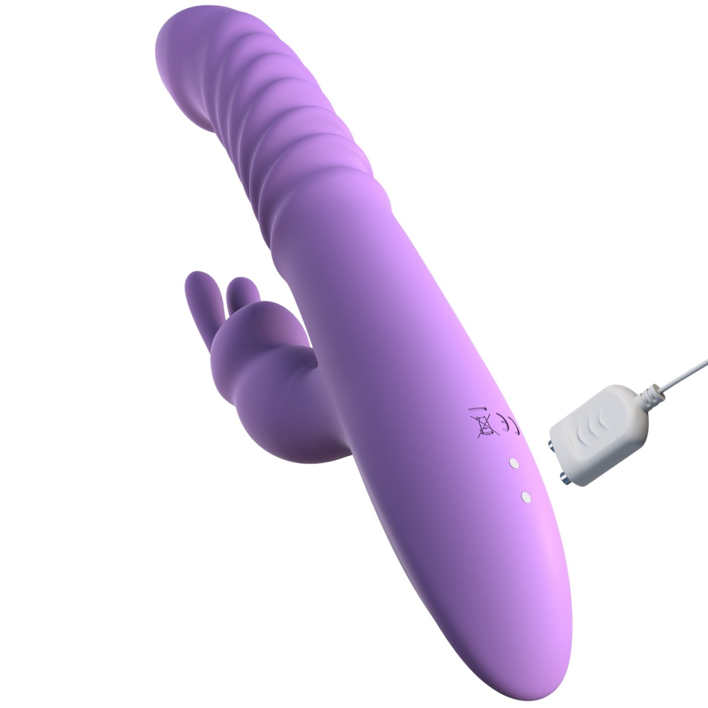 Fantasy for Her Thrusting Silicone Rabbit Heated G-Spot Vibrator