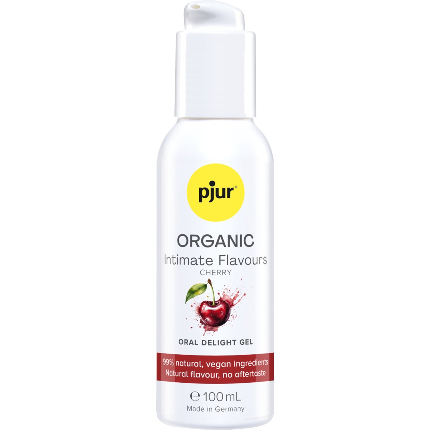 pjur ORGANIC Intimate Flavours Cherry Oral Delight Gel 100ml