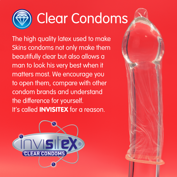 Skins Four Fun Flavours Condoms 4 Pack