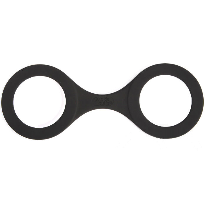 Quickie Cuffs Black Ankle Or Wrist Cuffs Large