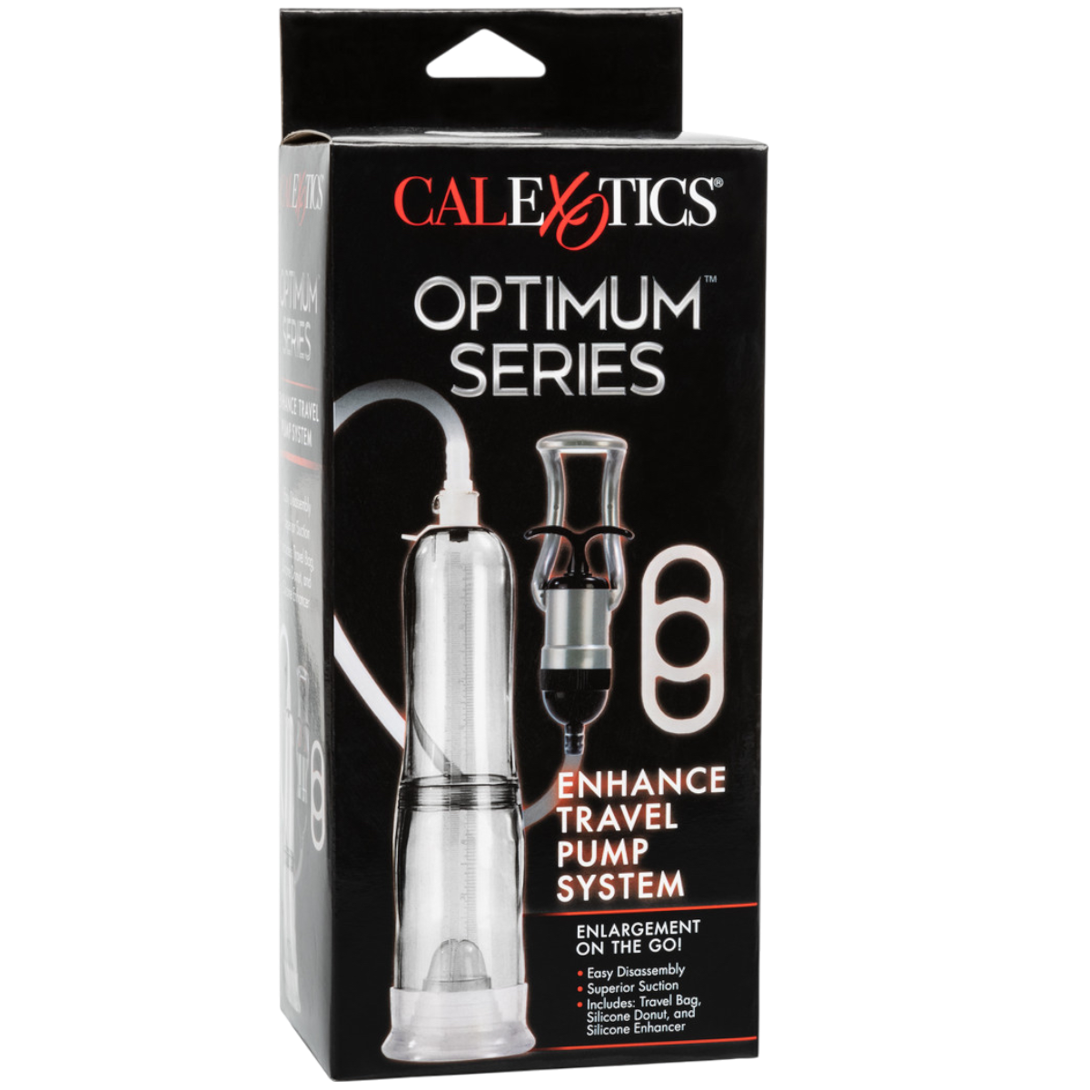 CalExotics Optimum Series Enhance Travel Vacuum Penis Pump Kit