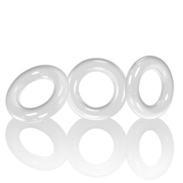 WILLY RINGS 3-Pack Cockrings White