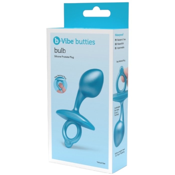 b-Vibe Bulb Silicone Prostate Plug 3 Inch