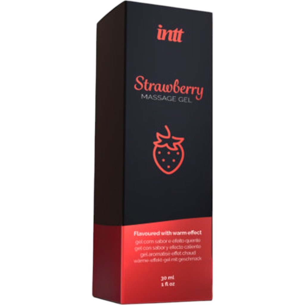Intt Strawberry Kissable Warming Massage Gel 30ml