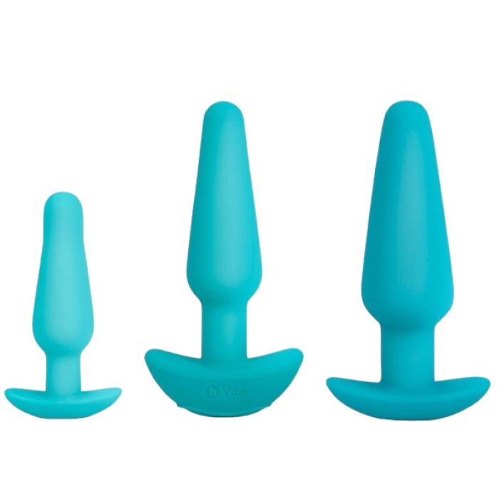 b-Vibe Anal Education Set Blue