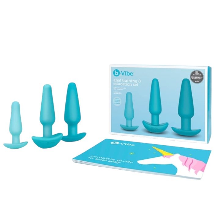 b-Vibe Anal Education Set Blue