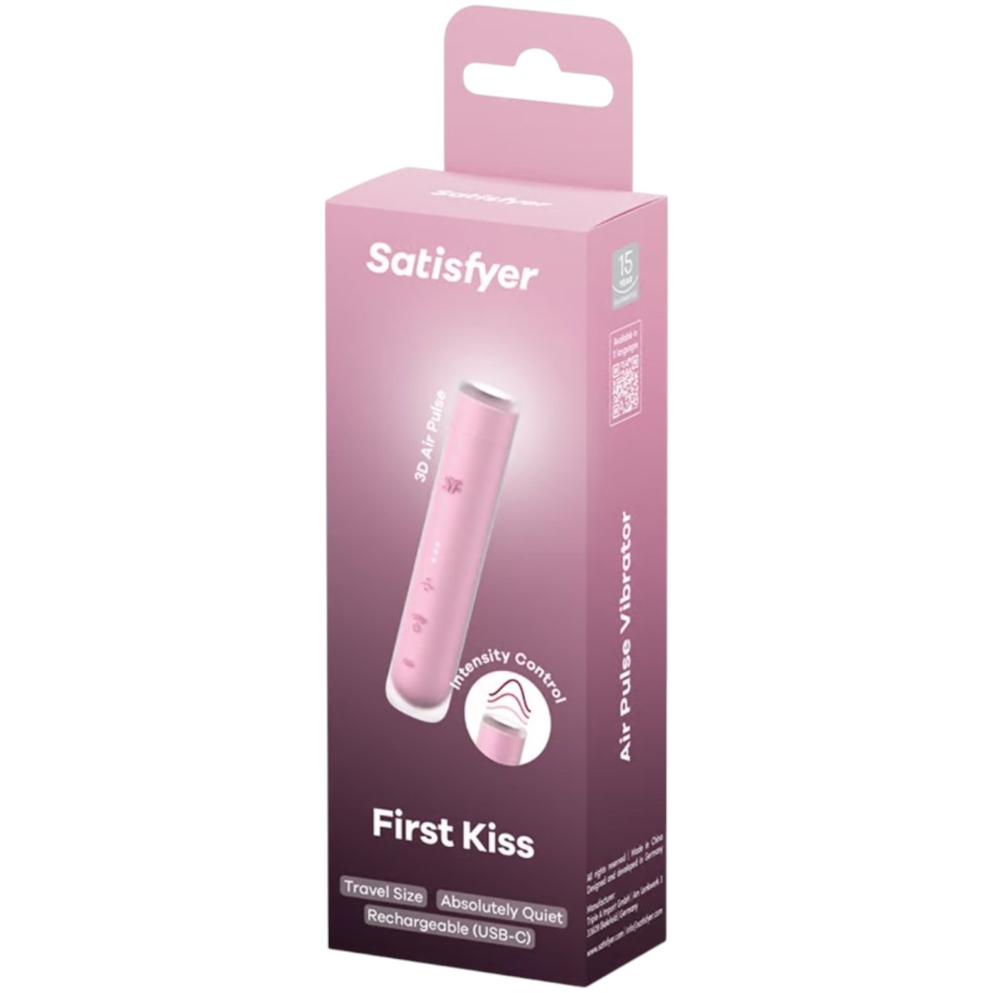 Satisfyer First Kiss 3D Air Pulse Clitoral Mini Vibrator