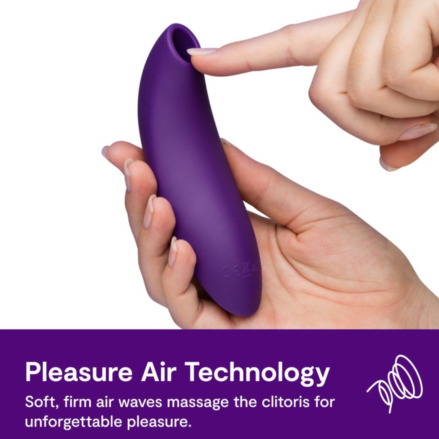 We-Vibe Melt 2 App Controlled Rechargeable Clitoral Vibrator Purple