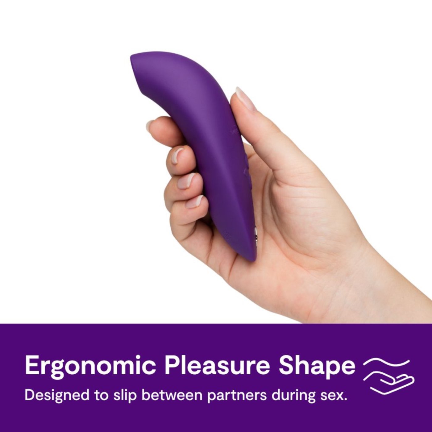 We-Vibe Melt 2 App Controlled Rechargeable Clitoral Vibrator Purple