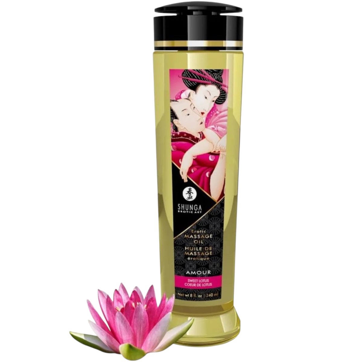 Shunga Erotic Massage Oil Sweet Lotus 240ml