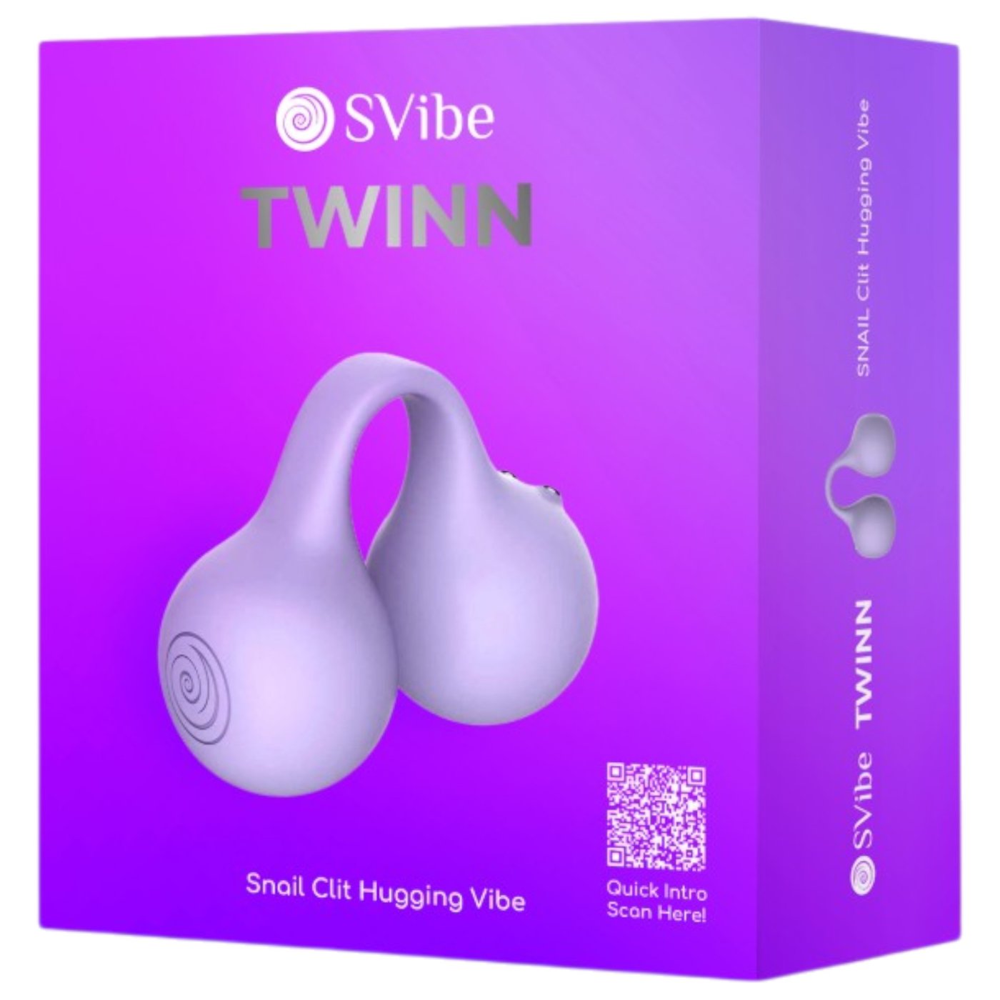 SVibe Snail Twinn App Controlled Clitoral Stimulator