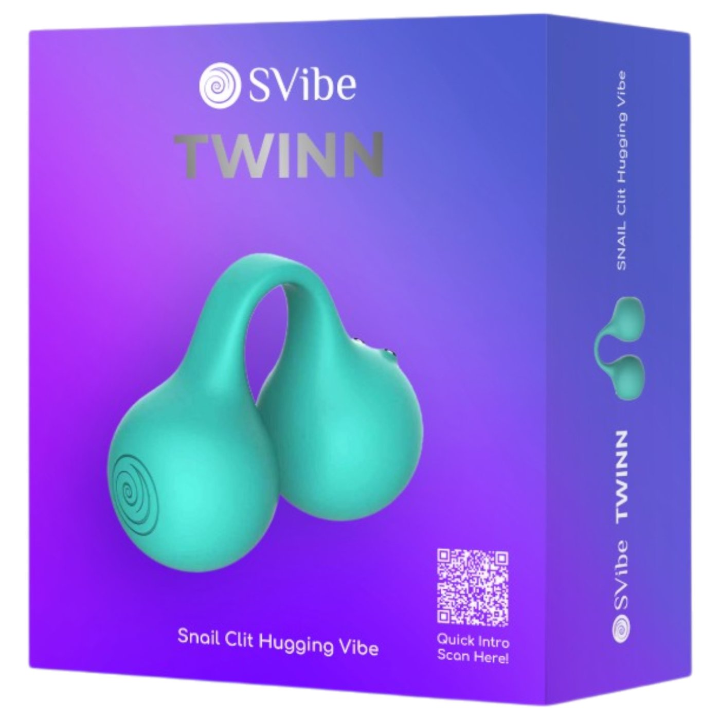 SVibe Snail Twinn App Controlled Clitoral Stimulator