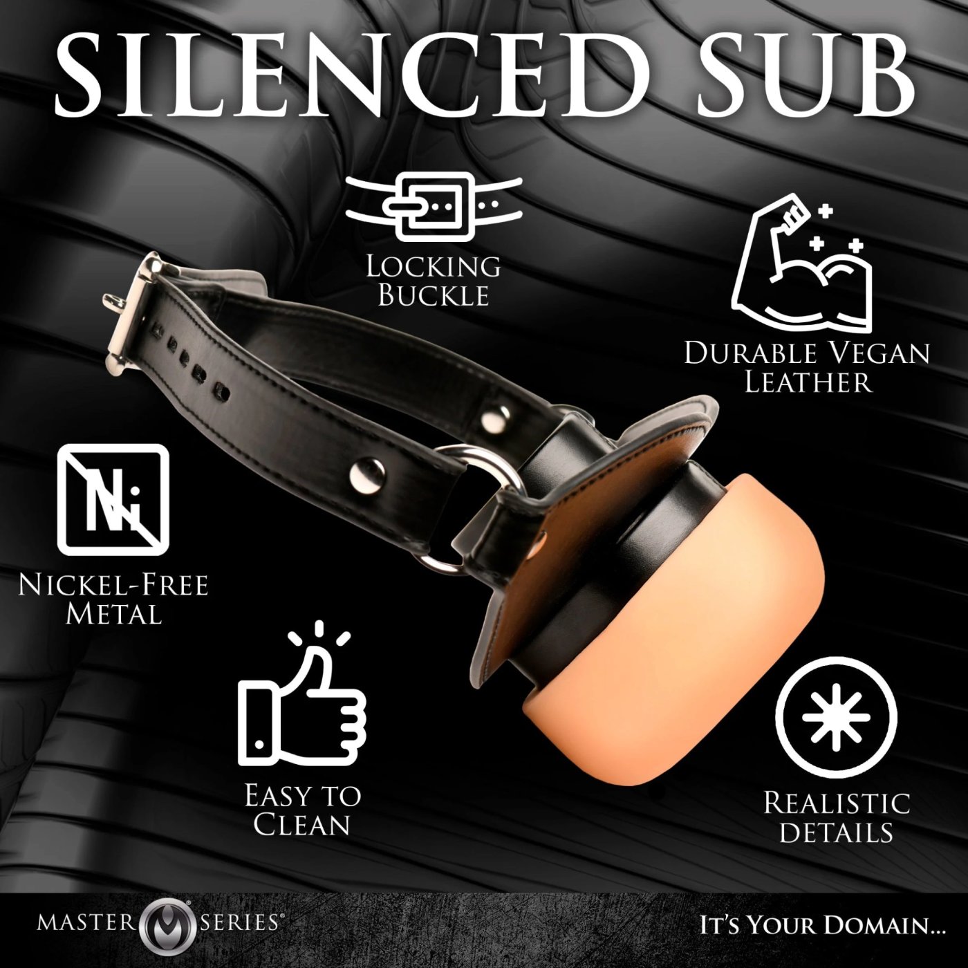 Master Series Ass Face Mouth Gag