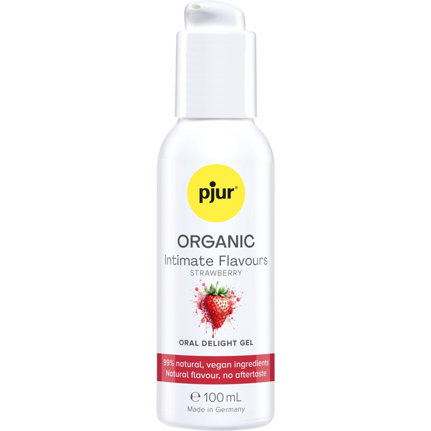 pjur ORGANIC Intimate Flavours Strawberry Oral Delight Gel 100ml
