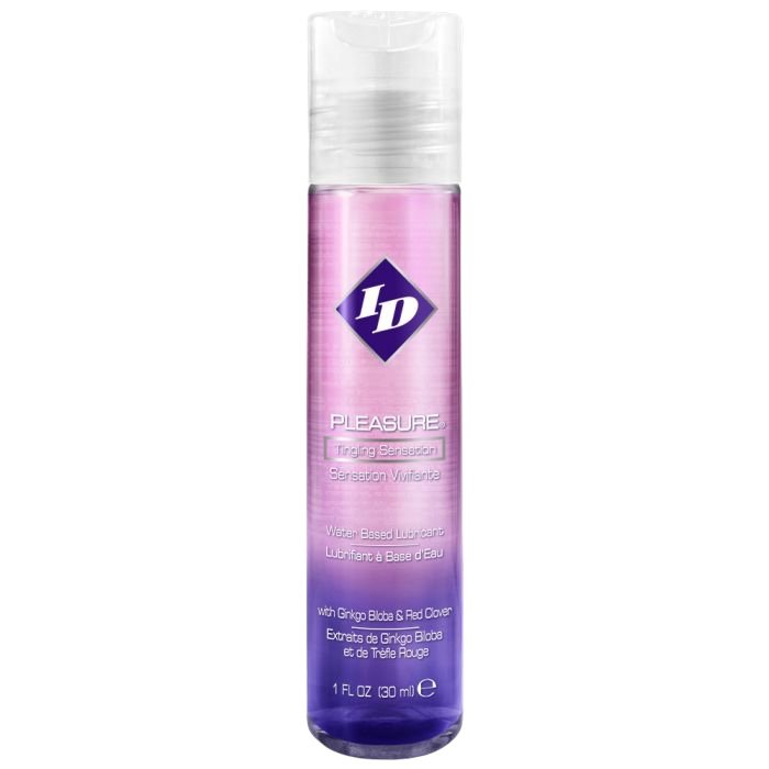 ID Pleasure Tingling Water-Based Lubricant Pocket Bottle 30ml – ID