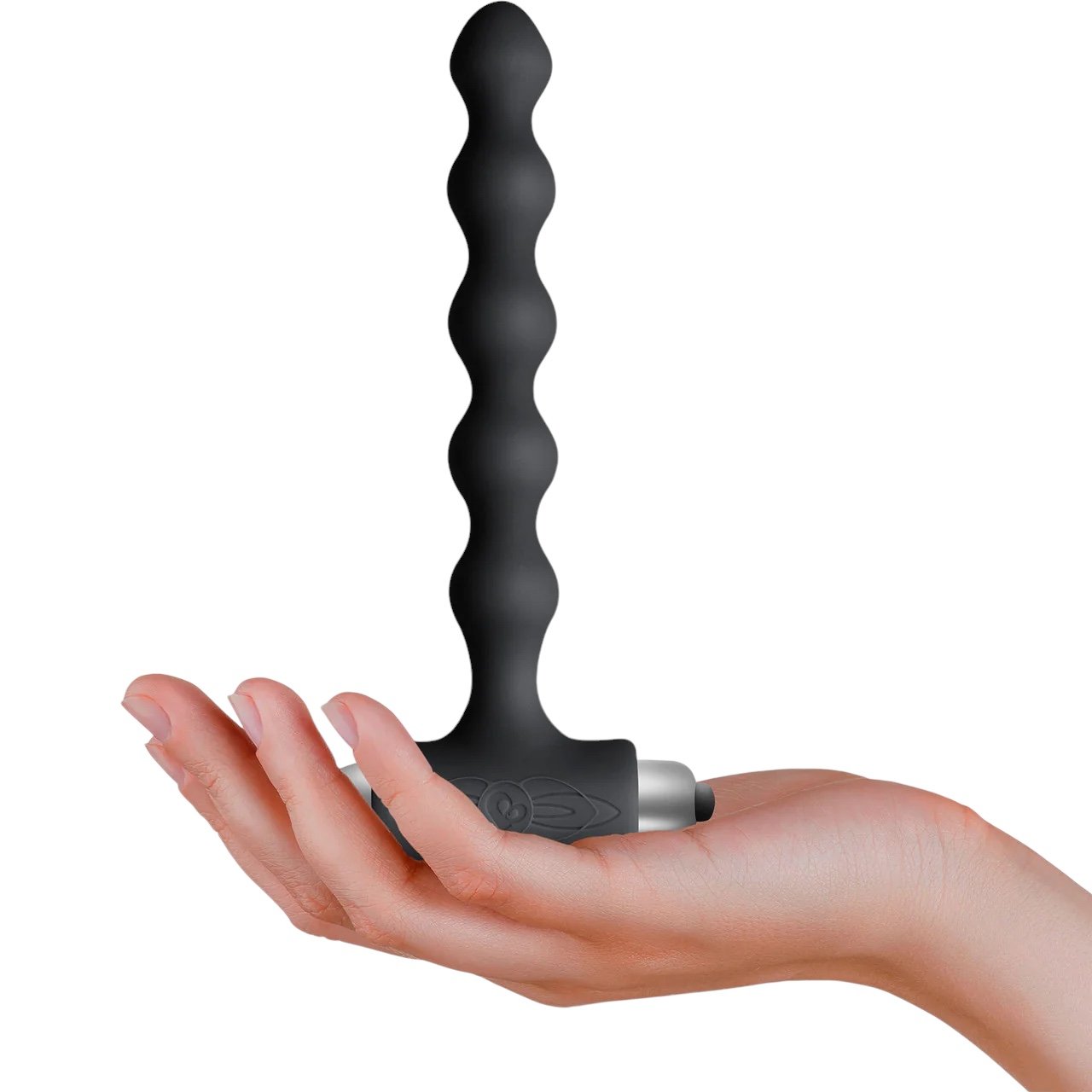 Rocks Off Petite Sensations Pearls Vibrating Anal Beads Black