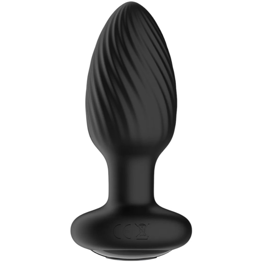 Nexus Tornado Small Remote-Controlled Rotating and Vibrating Butt Plug 3 Inch