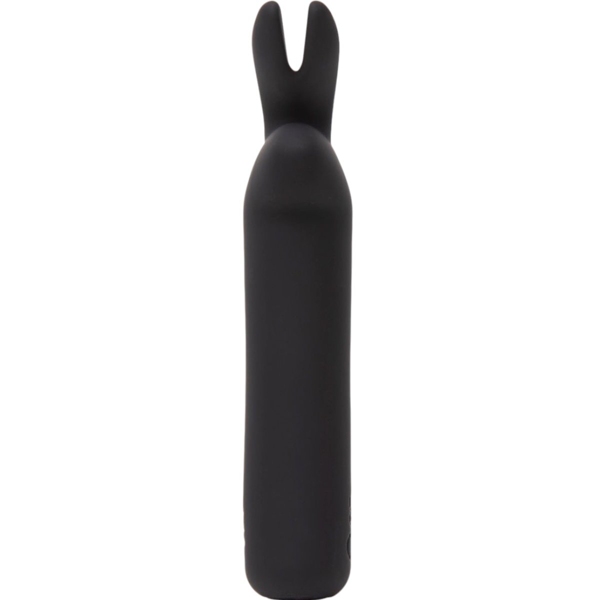 Happy Rabbit Rechargeable Rabbit Ears Bullet Vibrator Black