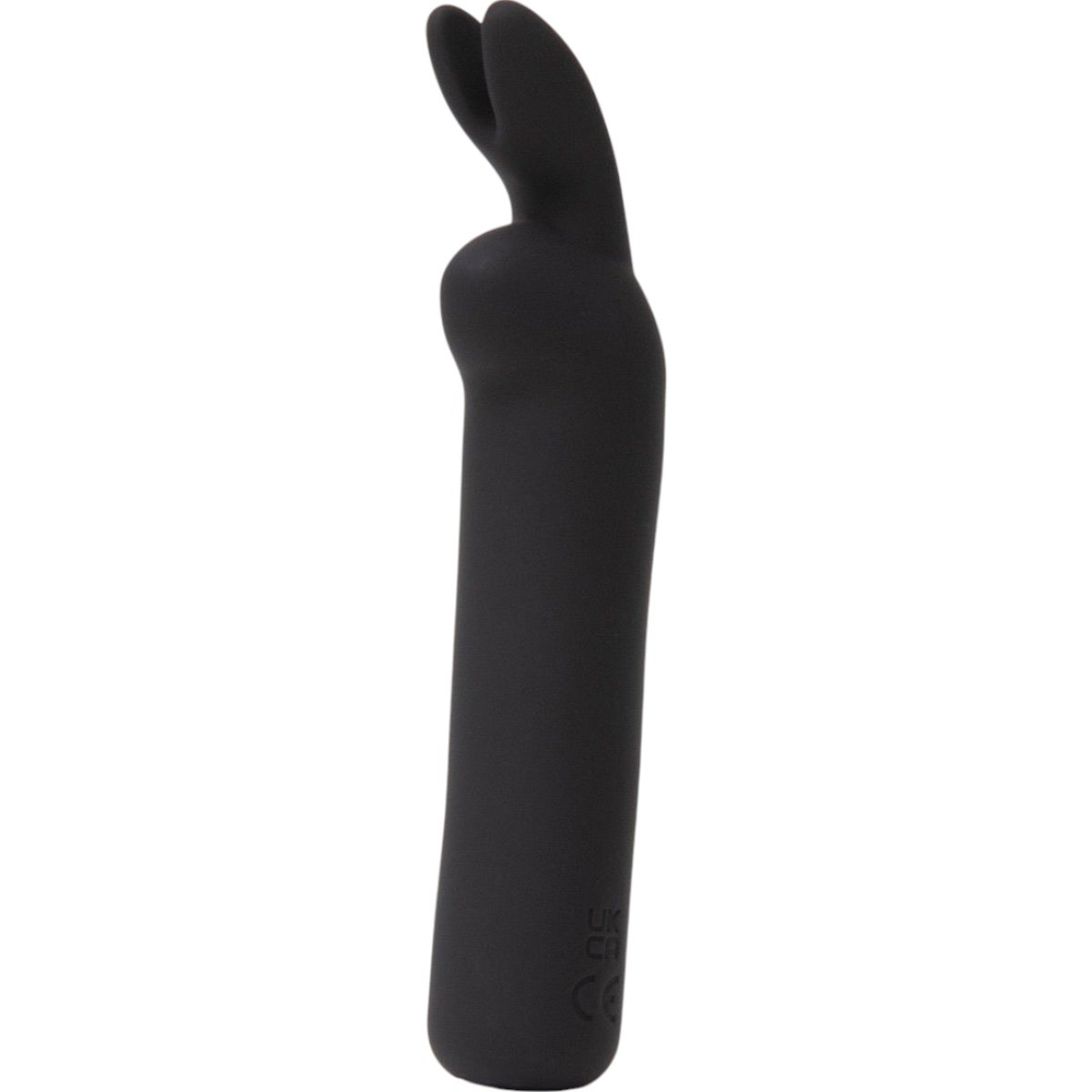 Happy Rabbit Rechargeable Rabbit Ears Bullet Vibrator Black