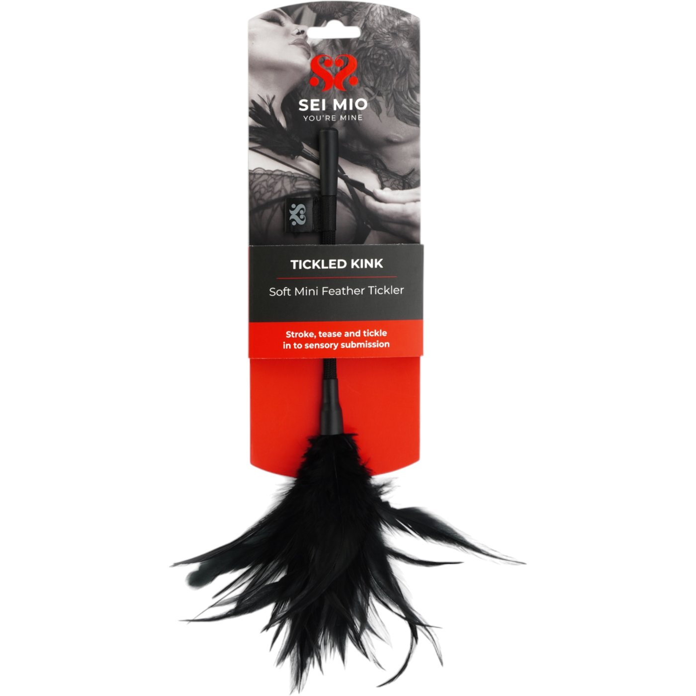 Sei Mio Tickled Kink Soft Mini Feather Tickler