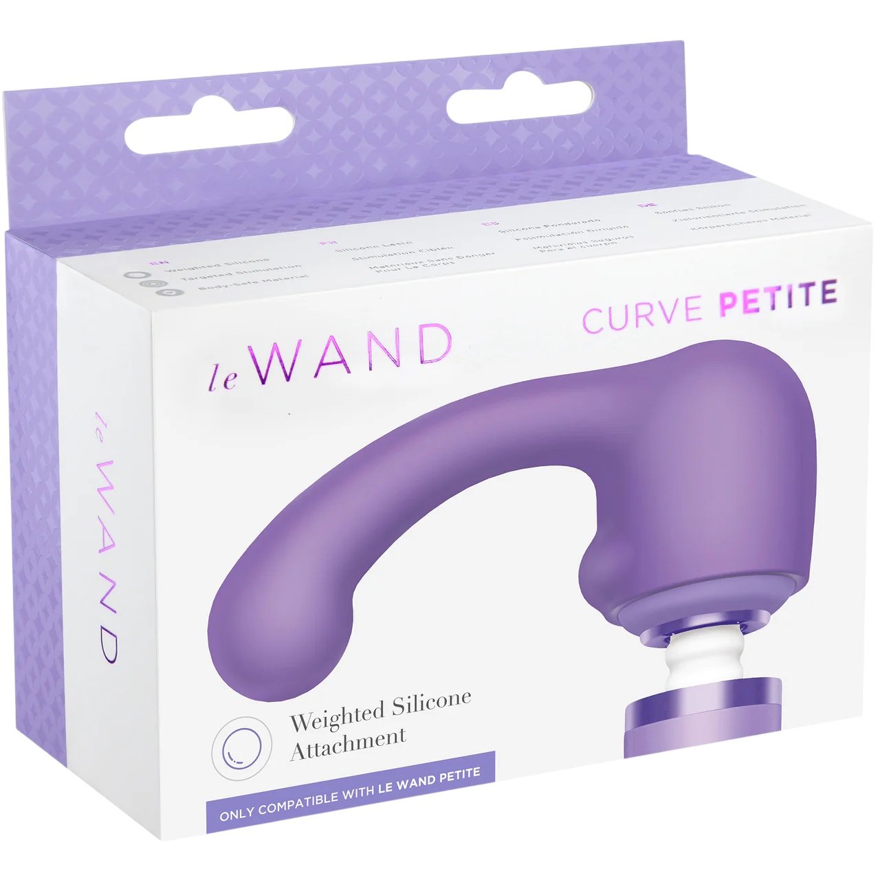 Le Wand Petite Curve Weighted Attachment Purple