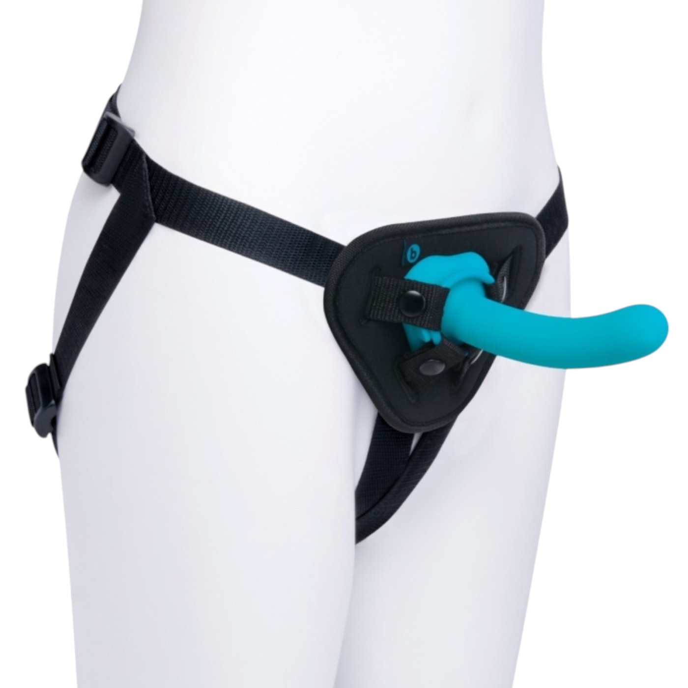 b-Vibe Every Body Strap-On Harness Set With 6 Inch Silicone Dildo Peg