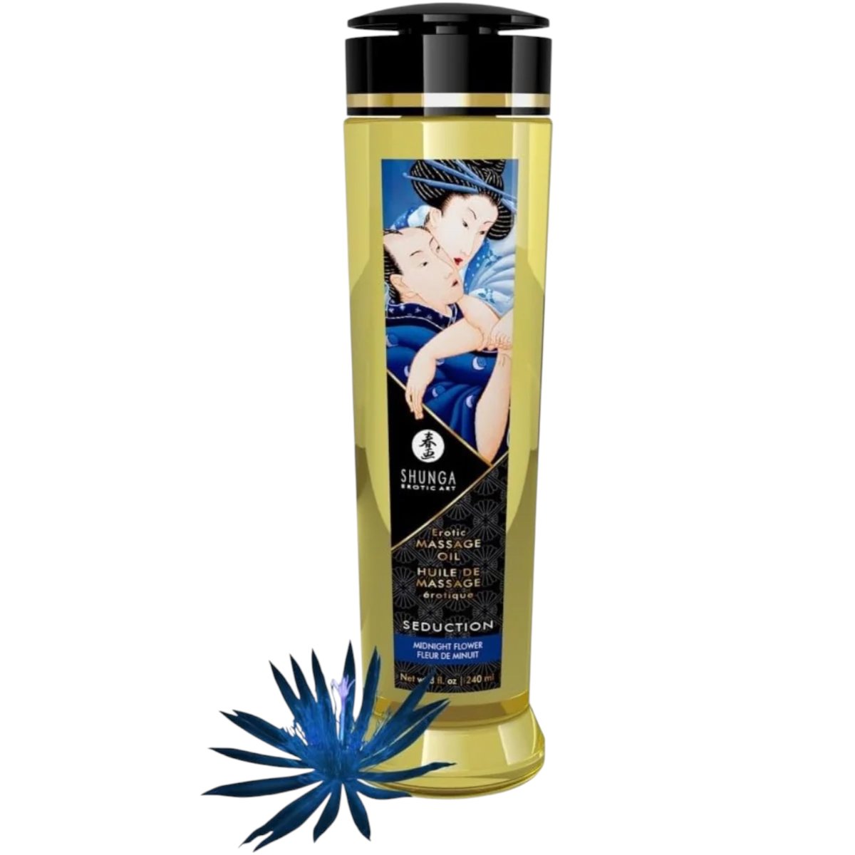 Shunga Erotic Massage Oil Midnight Flower 240Ml