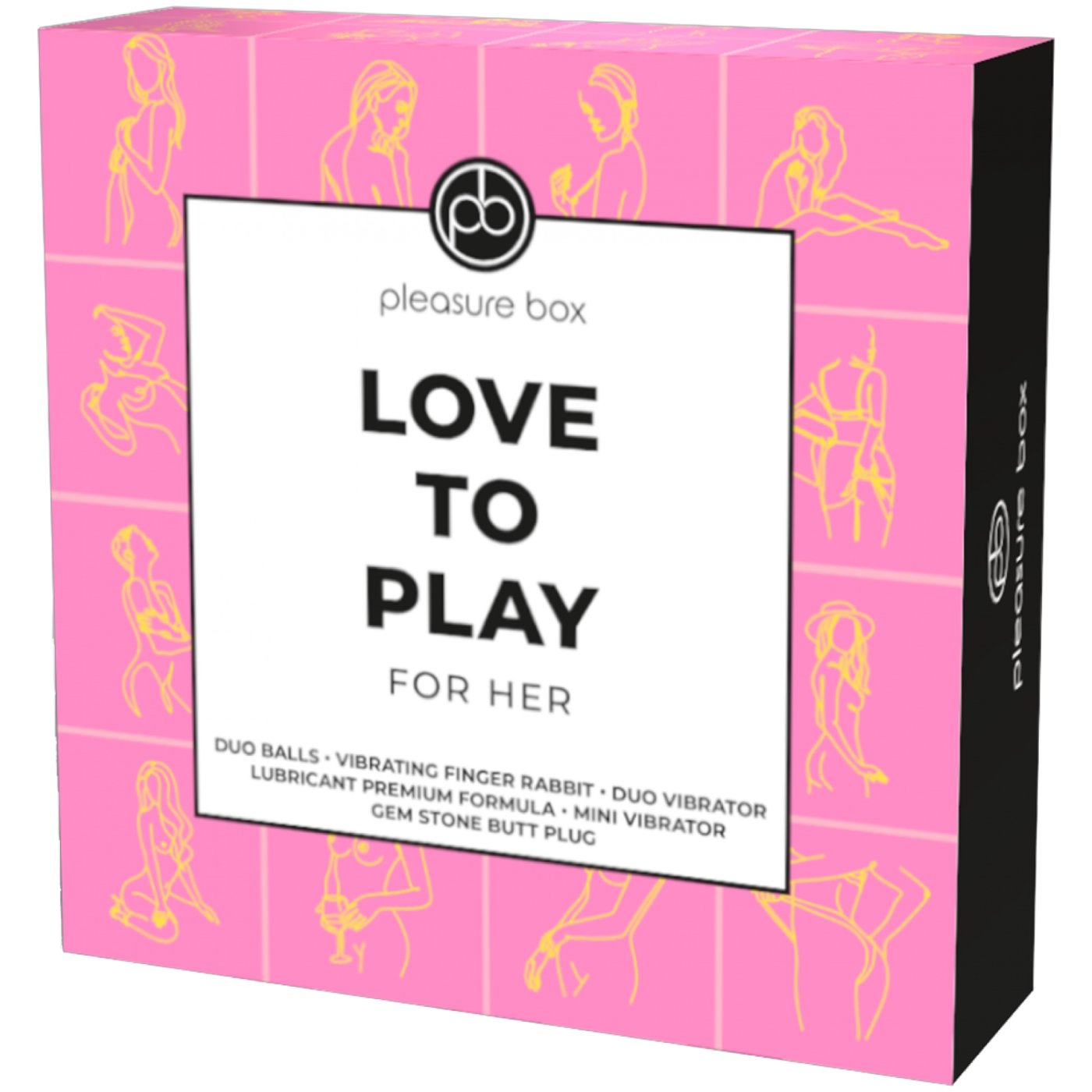 Dream Toys Pleasure Box Love To Play For Her Sex Toys Set (7 Piece)