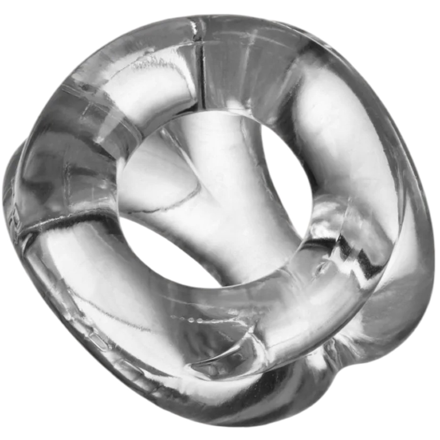 Oxballs TRI-SPORT Cock Ring and Ball Sling Clear